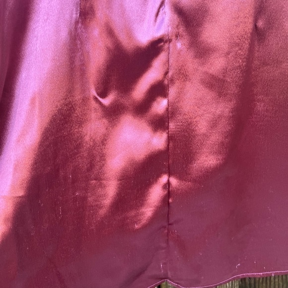 Pink Satin Mini Dress - Picture 6 of 8